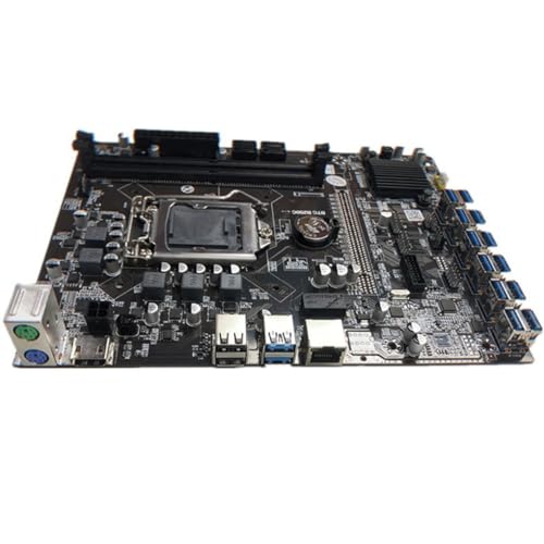 KIXZSAZ B250C DDR4 Speicher Computer Motherboard mit Wärmeleitpad 4 USB 2.0 Anschlüsse kompatibler Mining Miner Equipment Desktop PC KIXZSAZ B250C DDR4 Speicher Computer Motherboard mit Wärmeleitpad 4 USB 2.0 Anschlüsse kompatibler Mining Miner Equipment Desktop PC von KIXZSAZ