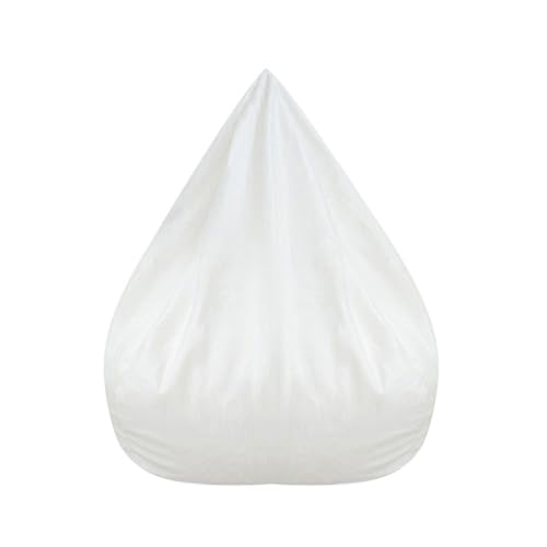 KIXZSAZ Bean Bag Chair Cover Schlafzimmer Sofa Liner Abnehmbarer waschbarer Beanbag Haushalt Einfarbig Staubdichtes Futter Schonbezug, 90x110CM von KIXZSAZ
