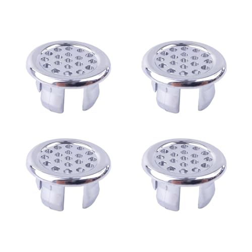 KIXZSAZ Breiter Anwendungsbereich – Keramik Waschbecken Überlauflochabdeckung, helles und glattes Aussehen, ABS Bajonett ist stabil, zellular von KIXZSAZ