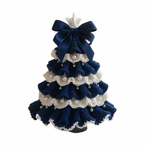 KIXZSAZ DIY Häkelset Handgemachte Weihnachtsdekoration mit Optionen. Das Set enthält Garn, Haken, Perlen und Anleitungen für, Dunkelblau KIXZSAZ DIY Häkelset Handgemachte Weihnachtsdekoration mit Optionen. Das Set enthält Garn, Haken, Perlen und Anleitungen für, Dunkelblau von KIXZSAZ