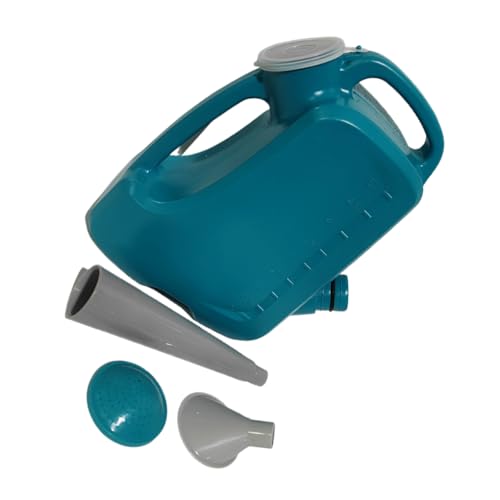 KIXZSAZ Gießkanne Ersatz Hebegriff Auslaufsicher Gewächshaus Obst Gemüse Wassertopf Sprüher Sprinkler mit Deckel, 5L Dunkelblau von KIXZSAZ