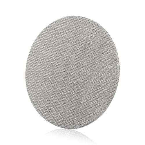KIXZSAZ Kaffeemaschine Griff Filterplatte Edelstahl Siebträger Maschensieb Mehrschichtiges Filterzubehör Hotel, 51mm von KIXZSAZ