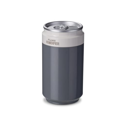 KIXZSAZ Luftbefeuchter 200 ml Elektronische Tischplatte Geräuscharmer Schlafzimmer-Vernebelungsdiffusor Kunststoff Tragbarer Nebelerzeuger für Auto, Schwarz von KIXZSAZ