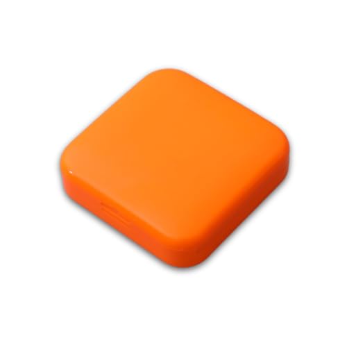 KIXZSAZ Mini-Pillenetui 2 Gitter leer täglich Pillen Aufbewahrungsbox Container Cases Spender Fitnessstudio Haushaltszubehör Handtasche, Orange KIXZSAZ Mini-Pillenetui 2 Gitter leer täglich Pillen Aufbewahrungsbox Container Cases Spender Fitnessstudio Haushaltszubehör Handtasche, Orange von KIXZSAZ