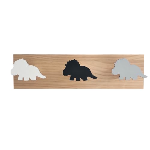 KIXZSAZ Moderner Dinosaurier Kleiderhaken, breite Anwendung, Holz, Holz, dekorativer Tier Dinosaurier Wandhaken, Dinosaurier Form, gehörnter Dinosaurier KIXZSAZ Moderner Dinosaurier Kleiderhaken, breite Anwendung, Holz, Holz, dekorativer Tier Dinosaurier Wandhaken, Dinosaurier Form, gehörnter Dinosaurier von KIXZSAZ