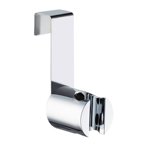 KIXZSAZ Multifunktions Duschständer, Toilettensprüherhalter für die meisten Toilettenarten, ABS, universeller Hand Bidet Sprühhalter, A von KIXZSAZ