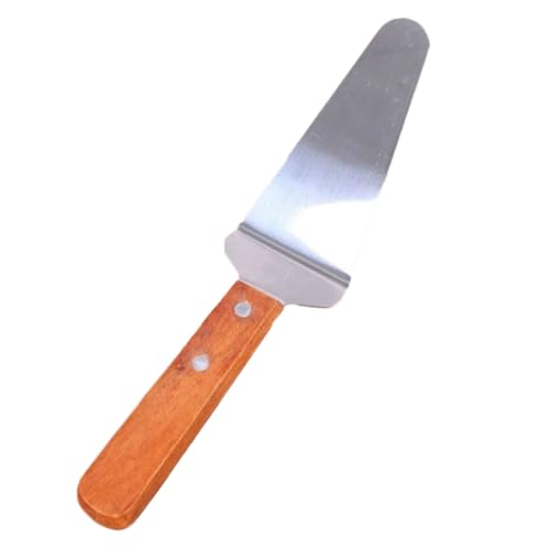KIXZSAZ Pizza Trennspatel Slicer Home Bakery Holzgriff Spaten Kuchen Servierwerkzeug Backformen Küchengeschirr Küchenzubehör von KIXZSAZ