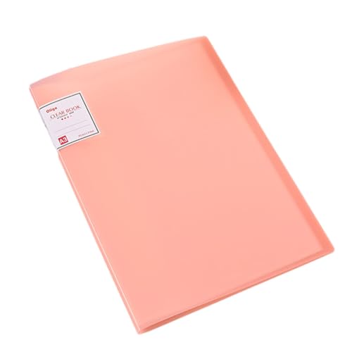 KIXZSAZ Praktisches und praktisches Präsentations Sichtbuch im A3 Format. Weit verbreitetes Präsentations Sichtungsbuch aus Kunststoff im A3 Format, Rosa KIXZSAZ Praktisches und praktisches Präsentations Sichtbuch im A3 Format. Weit verbreitetes Präsentations Sichtungsbuch aus Kunststoff im A3 Format, Rosa von KIXZSAZ