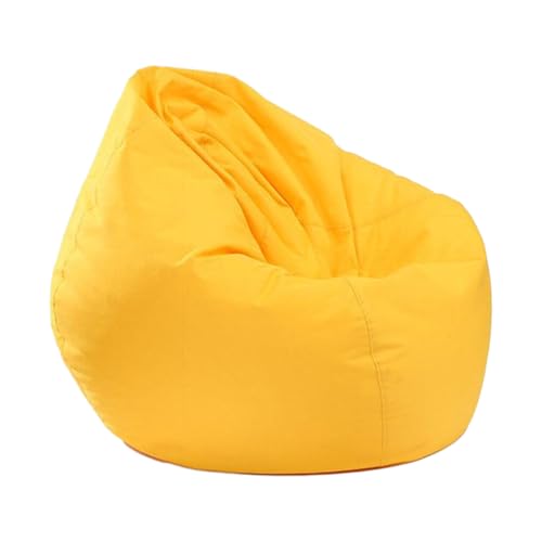 KIXZSAZ Sofa Beutel Bezug, hohe Belastbarkeit und starke Unterstützung für langanhaltenden Schutz, Stoff Sitzsack Stuhl Bezug, Stuhl Beutel Bezug, Gelb KIXZSAZ Sofa Beutel Bezug, hohe Belastbarkeit und starke Unterstützung für langanhaltenden Schutz, Stoff Sitzsack Stuhl Bezug, Stuhl Beutel Bezug, Gelb von KIXZSAZ