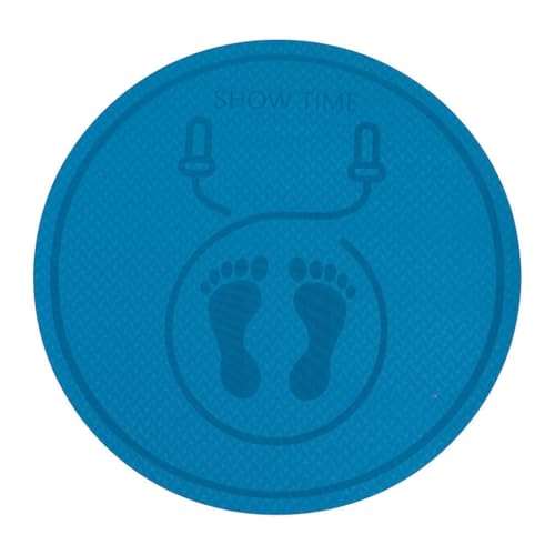 KIXZSAZ Springseilmatte Yoga Sporting Mute Blanket Schallschutzmatten Fitnesstraining Indoor Outdoor Spielplatz, Blau KIXZSAZ Springseilmatte Yoga Sporting Mute Blanket Schallschutzmatten Fitnesstraining Indoor Outdoor Spielplatz, Blau von KIXZSAZ