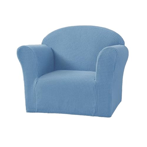 KIXZSAZ Stretch Schonbezüge, flexibel und multifunktional, schützen das Sofa vor Abnutzung. Polyester elastischer Sofabezug. Sofa Schonbezüge, Denim Blue von KIXZSAZ