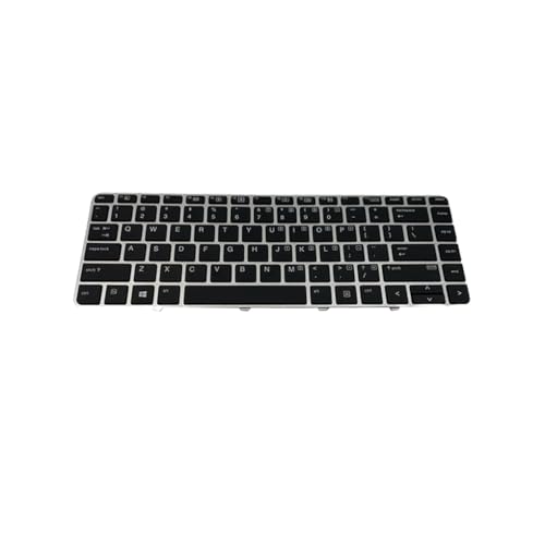 KIXZSAZ Tastaturen Silber Rahmen No Point Stick Tastatur Laptop Computer Komponente Tastaturen Ersatz für EliteBook 840G3 US KIXZSAZ Tastaturen Silber Rahmen No Point Stick Tastatur Laptop Computer Komponente Tastaturen Ersatz für EliteBook 840G3 US von KIXZSAZ