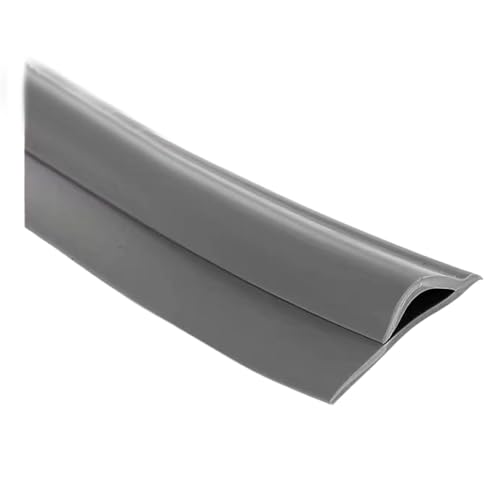 KIXZSAZ Teppichverkleidungsstreifen für Holzbodenübergang, Selbstklebender PVC Teppichstreifen für Tür und Bodenübergangsstreifen, PVC Streifen, B, 3 m von KIXZSAZ