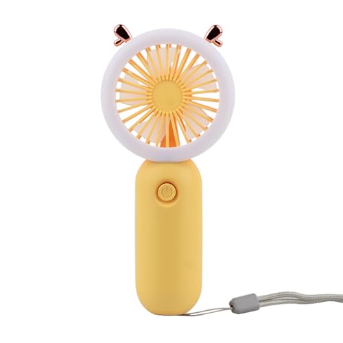 KIXZSAZ Tragbarer Mini mit USB Aufladung für Kühlung unterwegs. Das LED Nachtlicht ist nicht ein, sondern kann auch als Notlicht verwendet werden, Ingwer KIXZSAZ Tragbarer Mini mit USB Aufladung für Kühlung unterwegs. Das LED Nachtlicht ist nicht ein, sondern kann auch als Notlicht verwendet werden, Ingwer von KIXZSAZ