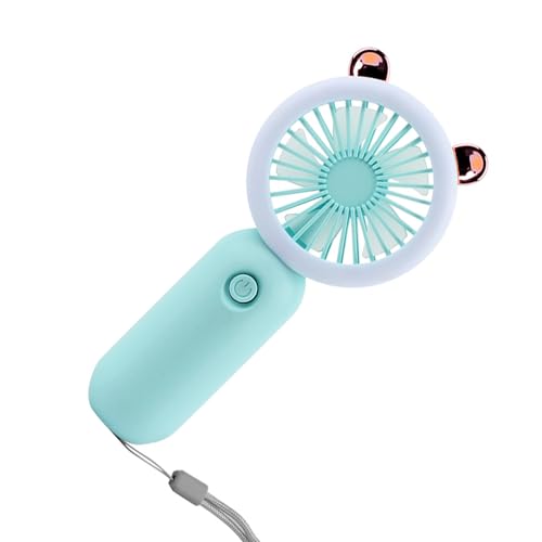 KIXZSAZ Tragbarer Mini mit USB Aufladung für Kühlung unterwegs. Das LED Nachtlicht ist nicht ein, sondern kann auch als Notlicht verwendet werden, blauer See KIXZSAZ Tragbarer Mini mit USB Aufladung für Kühlung unterwegs. Das LED Nachtlicht ist nicht ein, sondern kann auch als Notlicht verwendet werden, blauer See von KIXZSAZ