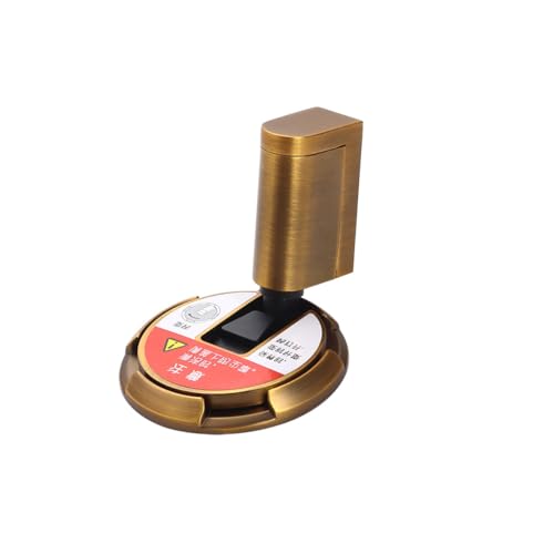 KIXZSAZ Türstopper Winddichter Bodenstopper Höhenverstellbare Lochmontage Selbstverriegelnde Stopper Hardware Schlafzimmer Wohnzimmer, Messing von KIXZSAZ