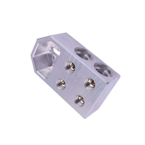 KIXZSAZ Universal Car Audio Top Post Vehicle Stereo Battery Terminal Connector Auto Upgrade Modifikation Ersatzteile, 4 Löcher KIXZSAZ Universal Car Audio Top Post Vehicle Stereo Battery Terminal Connector Auto Upgrade Modifikation Ersatzteile, 4 Löcher von KIXZSAZ