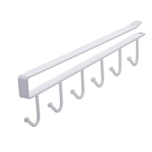 KIXZSAZ Unter Schrank Aufhänger Küchenschrank Aufbewahrung Halter Organizer Haushalt Hängeregal Punch Free Organisation Regal Haken von KIXZSAZ