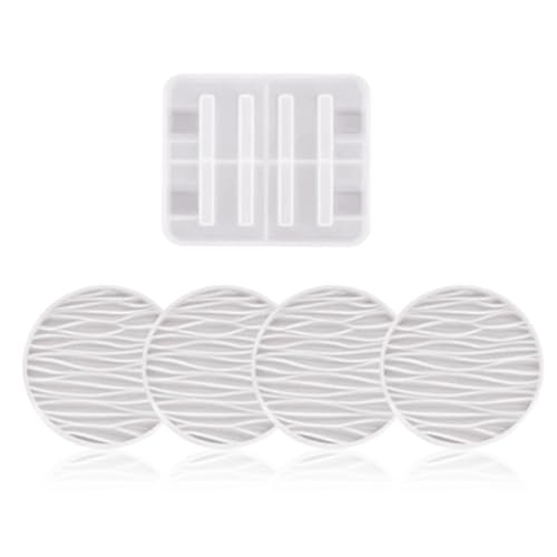 KIXZSAZ Untersetzerform Pads Formen DIY Handwerk Tragbare Silikonform Hitzebeständigkeit Unverformte Antihaft Dekorationszubehör, Typ 1 KIXZSAZ Untersetzerform Pads Formen DIY Handwerk Tragbare Silikonform Hitzebeständigkeit Unverformte Antihaft Dekorationszubehör, Typ 1 von KIXZSAZ