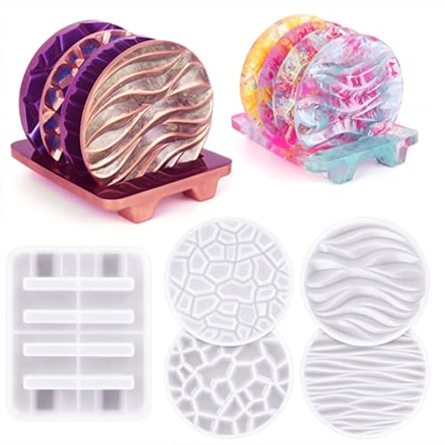 KIXZSAZ Untersetzerform Pads Formen DIY Handwerk Tragbare Silikonform Hitzebeständigkeit Unverformte Antihaft Dekorationszubehör, Typ 2 KIXZSAZ Untersetzerform Pads Formen DIY Handwerk Tragbare Silikonform Hitzebeständigkeit Unverformte Antihaft Dekorationszubehör, Typ 2 von KIXZSAZ