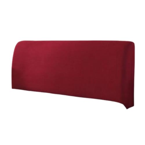 KIXZSAZ Verwandeln Sie das Kopfteil des Bettes mit dem Nordic Luxury All Inclusive Rückenlehnenbezug. Polyester Nordic Luxury Bettkopfteile Schonbezug, Weinrot von KIXZSAZ