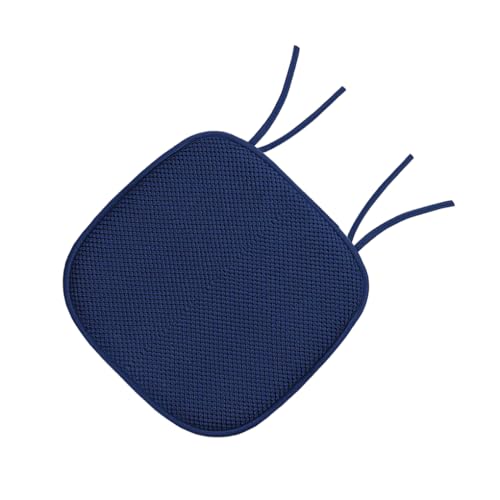 KIXZSAZ rutschfeste Stuhlkissen mit Stabiler und Selbstklebender Basis für sicheres Sitzen, in Mehreren farbenfrohen Farben erhältlich, Ning Jinglan, 40 * 40cm von KIXZSAZ