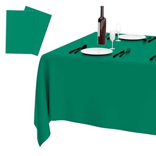 Einweg Tischdecke,Tischdecke Grün,Tischdeckenrolle,Tischdecke Papier,Biertisch Tischdecke,Pvc Tischdecke Transparent,Tischdecke Papier,Plastiktischdecke,Plastik Tischdecken Grün,Tischdecke Transparent von KIYFXA
