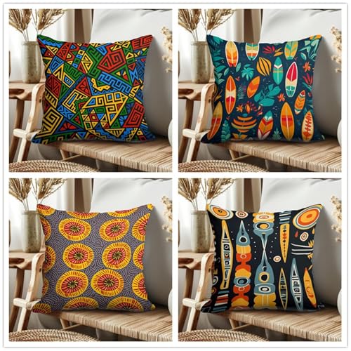 KIZIFI Rote Geometrie Leinen Kissenbezug 55x55 cm 4er Set Einfach Kissenbezug Outdoor Wasserdicht Kissenhülle Modern Kissenbezüge Quadratisch Saisonnal Zierkissenbezug für Wohnzimmer Couch Balkon KIZIFI Rote Geometrie Leinen Kissenbezug 55x55 cm 4er Set Einfach Kissenbezug Outdoor Wasserdicht Kissenhülle Modern Kissenbezüge Quadratisch Saisonnal Zierkissenbezug für Wohnzimmer Couch Balkon von KIZIFI