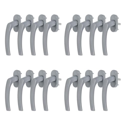 16 x Alu Fenstergriff in Silber F1 - Stiftlänge 30mm 16 x Alu Fenstergriff in Silber F1 - Stiftlänge 30mm von kj-vertrieb