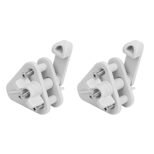 2 Pcs Boat Gate Latch - Nylon Secure Closure Pontoon Gate Latch Replacement Kit for 1 Inch and 1 1/4 Inch Square Frames - Marine Solution 2 Pcs Boat Gate Latch - Nylon Secure Closure Pontoon Gate Latch Replacement Kit for 1 Inch and 1 1/4 Inch Square Frames - Marine Solution von KJAOYU