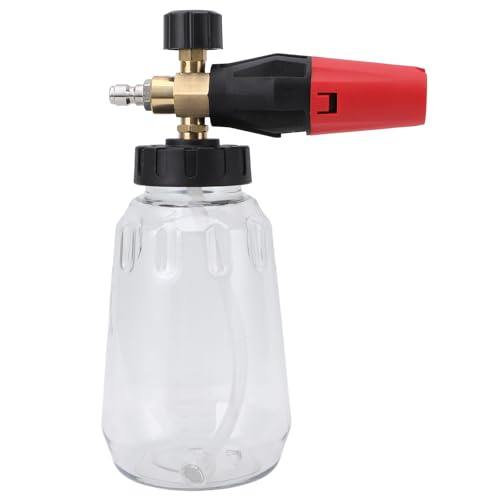 Car Wash Foam Sprayer - 1000ml Versatile High Pressure Washer Foam Cannon with 1/4in Quick Connector - Durable, Easy to Use, and Suitable for Various Vehicles von KJAOYU