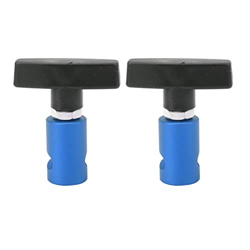 KJAOYU 2pcs Hub -Stützklemme mit Messingkernschutz, M12 Lift -Stützklemme - multifunktionales universelles 12 -mm -Zündkerzen -Bremssattel -Werkzeug - Blau - für Heckklappen, Fließheck (Blau) von KJAOYU