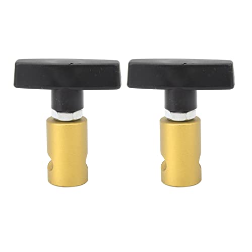 KJAOYU 2pcs Hub -Stützklemme mit Messingkernschutz, M12 Lift -Stützklemme - multifunktionales universelles 12 -mm -Zündkerzen -Bremssattel -Werkzeug - Blau - für Heckklappen, Fließheck (Gelb) von KJAOYU