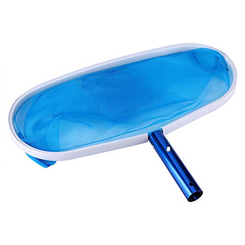 KJAOYU Schwimmbadblattrake, Hochleistungsfeinnetz -Rahmennetz, Fischteich Skimmer Reiniger, abfließbares Netz für Teiche, Whirlpools, Brunnen KJAOYU Schwimmbadblattrake, Hochleistungsfeinnetz -Rahmennetz, Fischteich Skimmer Reiniger, abfließbares Netz für Teiche, Whirlpools, Brunnen von KJAOYU