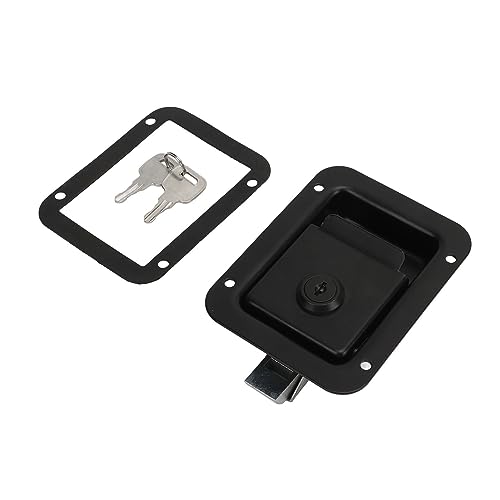 Travel Trailer Lock Stainless Steel Rv Door Latch, Trailer Paddle Door Latch Stylish, Rugged, Reliable RV Handle Toolbox Latch with Keys for RVs, Trucks,Secure and Easy to Install Travel Trailer Lock Stainless Steel Rv Door Latch, Trailer Paddle Door Latch Stylish, Rugged, Reliable RV Handle Toolbox Latch with Keys for RVs, Trucks,Secure and Easy to Install von KJAOYU