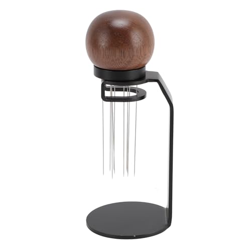 WDT Espresso Distribution Tool, Professional textile needle Type Coffee Stirrer with Stand, Elegant Walnut Handle and Stainless Steel textile needle for Precise Coffee Distribution WDT Espresso Distribution Tool, Professional textile needle Type Coffee Stirrer with Stand, Elegant Walnut Handle and Stainless Steel textile needle for Precise Coffee Distribution von KJAOYU