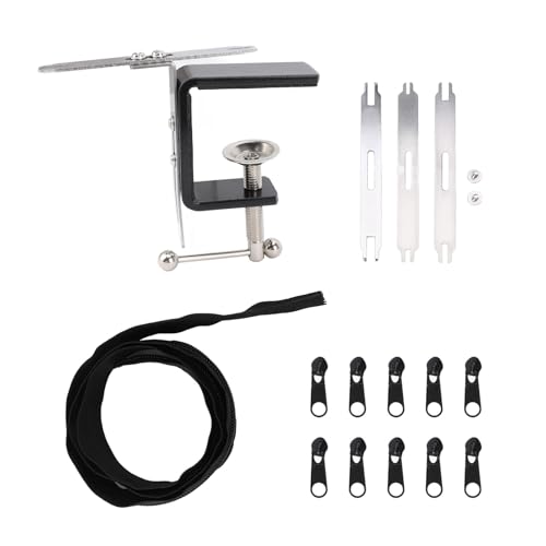 Zipper Jig Tool, Zipper Pull Tool, Professional Stainless Steel Double Ends Quick Zipper Jig Sliders for Pants and Dresses - for Tailor Shops and Sewing Enthusiasts Zipper Jig Tool, Zipper Pull Tool, Professional Stainless Steel Double Ends Quick Zipper Jig Sliders for Pants and Dresses - for Tailor Shops and Sewing Enthusiasts von KJAOYU