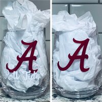 Alabama Weinglas von KJBCraftsDesign