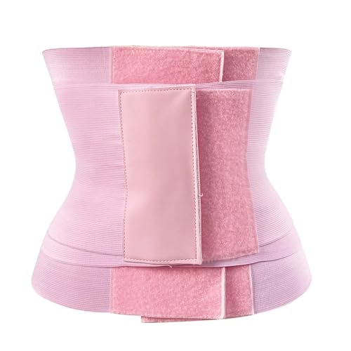 KJBDQQH Bauchgurt Für Frauen Reduzieren und Formen von Hüftgürteln for Bauchweggürtel Unterstützung Brust Doppelschicht Bauchkompression für den täglichen Gebrauch(Pink,XXL-3XL) von KJBDQQH