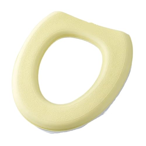Winter Toilettensitzauflage Waschbarer Toilettensitzbezug, wasserdichter Aufkleber, Schaumstoffkissen, V-förmiger Toilettensitz, Waschmaschine, Badezimmerutensil, Haushaltswaren(O-shaped LemonYellow) Winter Toilettensitzauflage Waschbarer Toilettensitzbezug, wasserdichter Aufkleber, Schaumstoffkissen, V-förmiger Toilettensitz, Waschmaschine, Badezimmerutensil, Haushaltswaren(O-shaped LemonYellow) von KJBDQQH