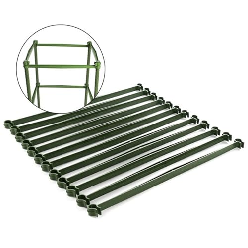tomatenkäfig Abnehmbare Gartengemüsepfähle for Pflanzenkäfige unterstützen vertikale Tomatenkletterpflanzen(48pcs) von KJBDQQH