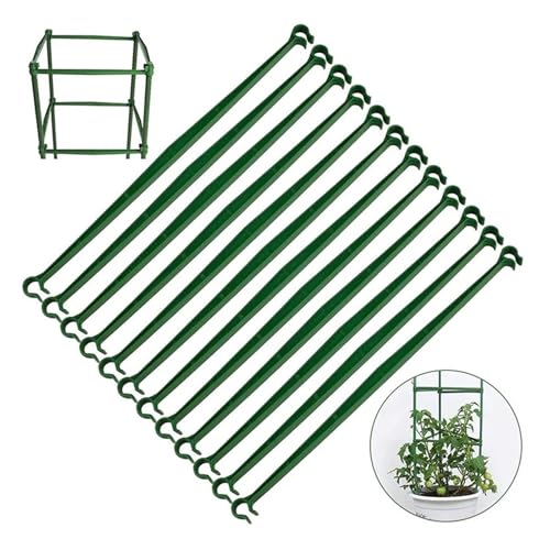 tomatenkäfig Garten Gemüse Stakes Anlage Käfige Zu Unterstützen Wachstum Anti Umkippen Tomaten(Color 01) von KJBDQQH