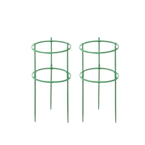 tomatenkäfig Pflanzenstütze Pile Garten Halbkreis Blumenständer Käfig Wachsen Befestigungsstange Halterung Pfahlhalter Bonsai-Werkzeug(12sets) von KJBDQQH
