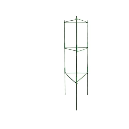 tomatenkäfig Rankgitter for Tomatenkäfige, grünes Gartenband, kunststoffbeschichtetes Stahlrohr, stapelbarer Turm(Color3) von KJBDQQH