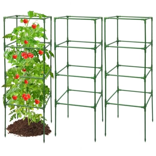 tomatenkäfig Tomatenkäfig, höhenverstellbar, vertikale Kletterpflanzen, Gemüse-Spalier, Blumenpflanzen-Unterstützung(6.5x7cm) von KJBDQQH