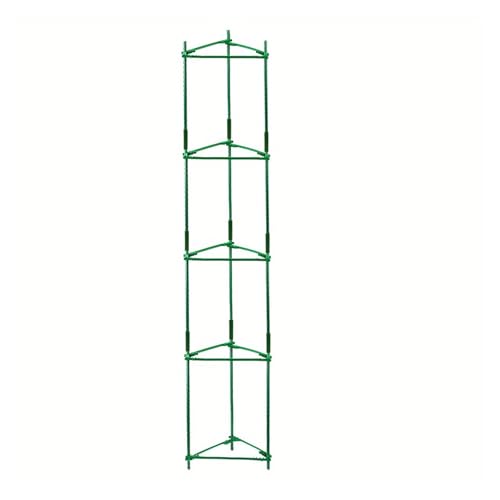 tomatenkäfig Tomatenkäfigfüße, Pflanzenstütze, montierte Gartenkäfige, Pfähle, Gemüsegitter(63inch(160cm)) von KJBDQQH