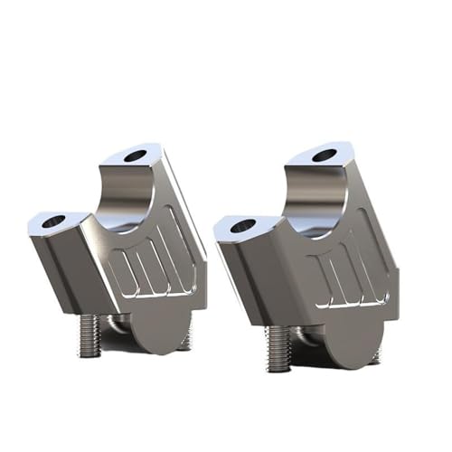 Barren Für Benelli TRK552X 2024-2025 Motorräder Lenker Höhe Erhöhen Kit Zurück Bewegen Mount Adapter(Chrome) von KJCDSLFCSD