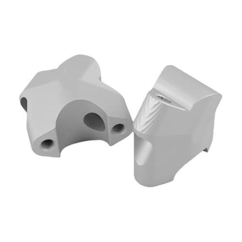 Barren Für CFMOTO 800MT 450MT Motorräder Lenker Höhe Erhöhen Kit Zurück Bewegen Mount Adapter(Silber) von KJCDSLFCSD