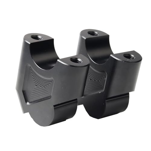 Barren Für CRF1000L CRF1100L Afrika Twin Motorräder Lenker Höhe Erhöhen Kit Zurück Bewegen Mount Adapter(Schwarz) von KJCDSLFCSD