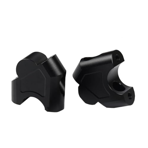 Barren Für LIFAN KPV350 Motorräder Lenker Höhe Erhöhen Kit Zurück Bewegen Mount Adapter(Schwarz) von KJCDSLFCSD